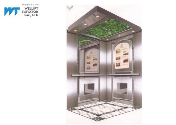 Decorazione della cabina dell'elevatore di progettazione dello specchio per l'elevatore del centro commerciale