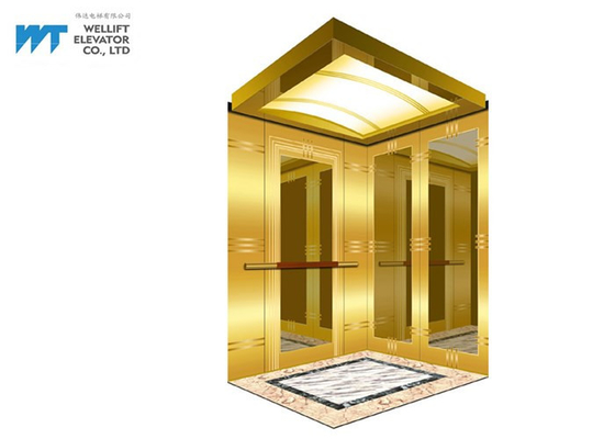 Spessore lussuoso 1.5MM della decorazione della cabina dell'elevatore per l'hotel/la costruzione commerciale
