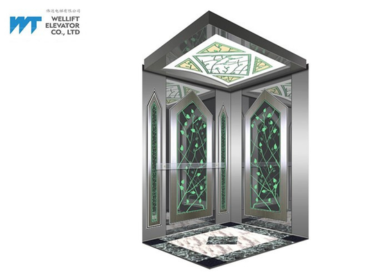 Estende il PVC del pavimento dell'automobile della decorazione della cabina dell'elevatore dello spazio/materiale del marmo