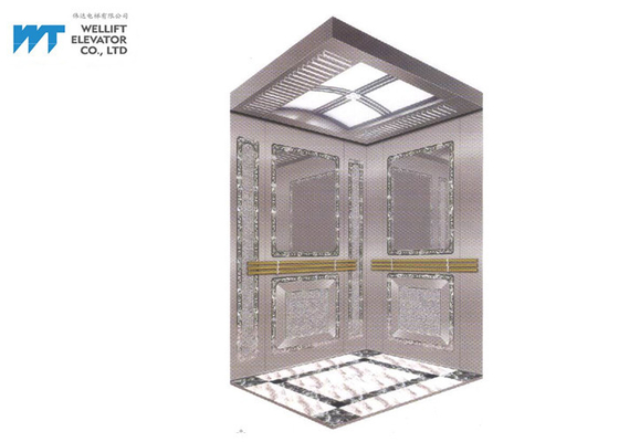 Decorazione della cabina dell'elevatore incisione e dello specchio per l'elevatore moderno di Passanger