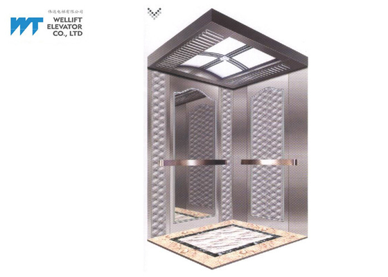 Decorazione della cabina dell'elevatore incisione e dello specchio per l'hotel e l'ascensore commerciale