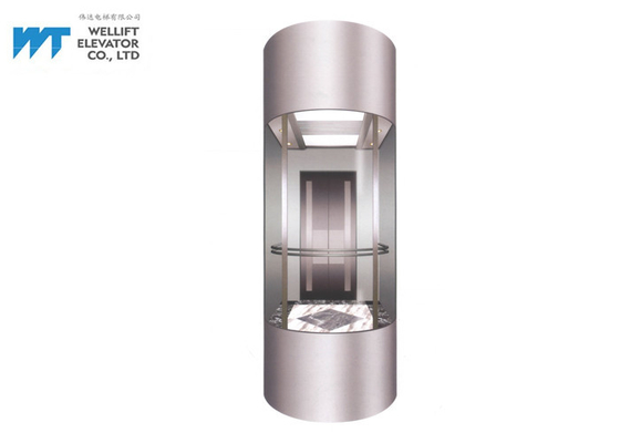 Macchina Gearless della trazione di PM di interior design universale della cabina dell'ascensore per l'elevatore di osservazione