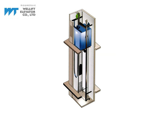spazio a macchina della costruzione di risparmi dell'elevatore del passeggero di 1000kg 1.5m/S Roomless